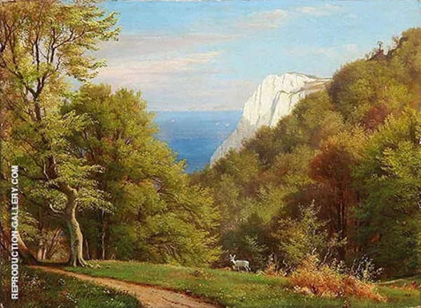 Summer Day at Mons Klint | Oil Painting Reproduction
