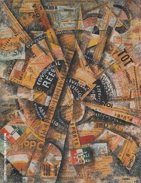 Interventionist Demonstration 1914 | Oil Painting Reproduction