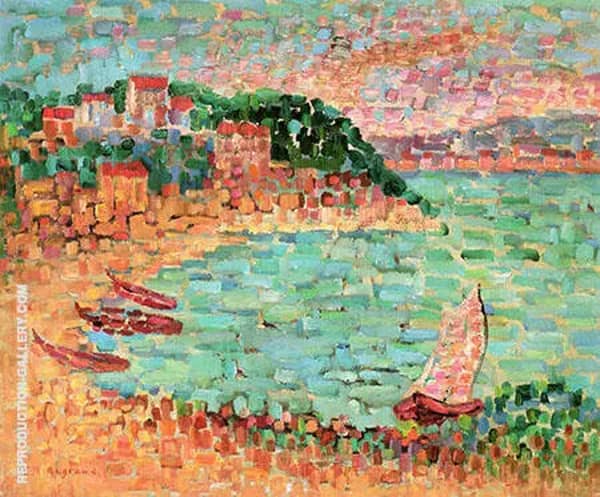 The Small Port by Charles Angrand | Oil Painting Reproduction