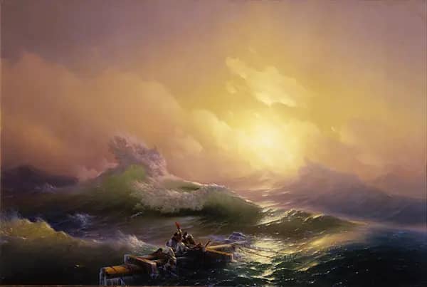 The Ninth Wave 1850 by Ivan Aivazovsky | Oil Painting Reproduction