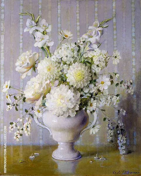 Symphony in White by Carle John Blenner | Oil Painting Reproduction