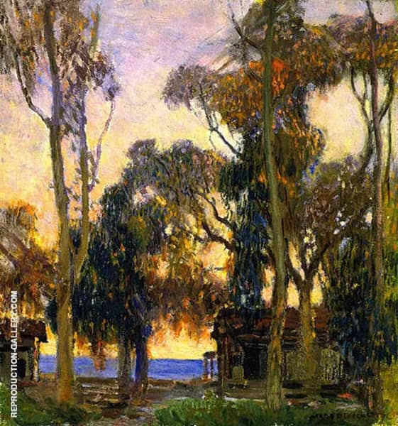 Laguna Sunset by Joseph Kleitsch | Oil Painting Reproduction