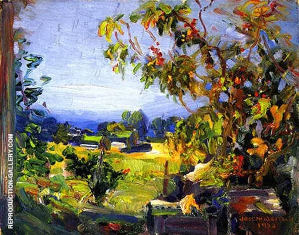 Our Garden by Joseph Kleitsch | Oil Painting Reproduction