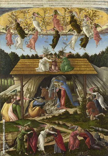 The Mystical Nativity c1500 | Oil Painting Reproduction