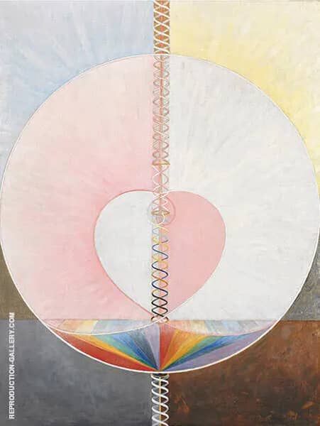 The Dove No 25 by Hilma AF Klint | Oil Painting Reproduction