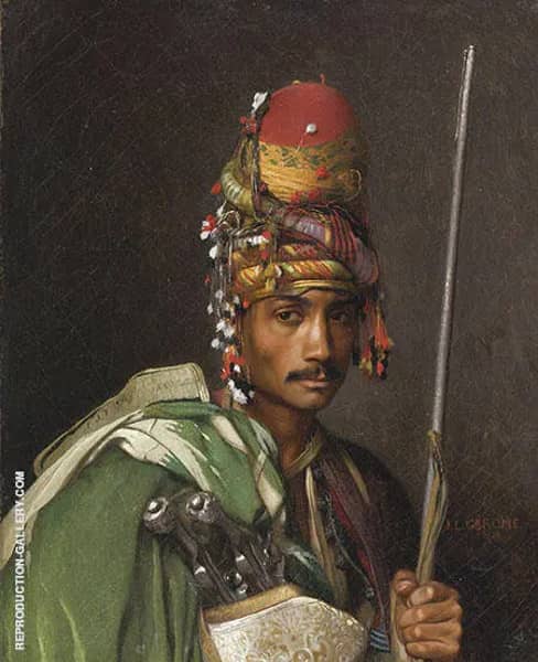 Bashi Bazouk by Jean Leon Gerome | Oil Painting Reproduction