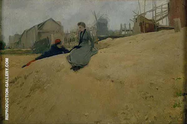 On Campaign by Santiago Rusinol | Oil Painting Reproduction