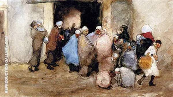 Distribution of Soup | Oil Painting Reproduction