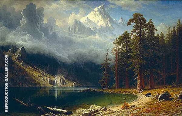 Mount Corcoran 1876 by Albert Bierstadt | Oil Painting Reproduction
