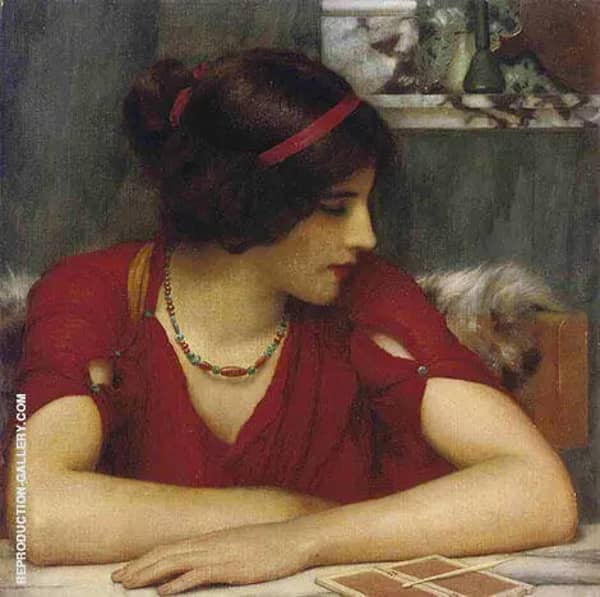 Classical Maiden, The Letter 1899 | Oil Painting Reproduction