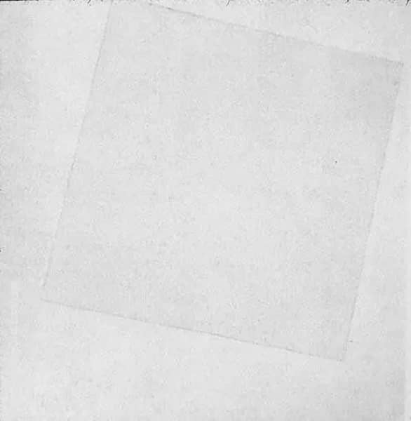 White on White 1917 by Kazimir Malevich | Oil Painting Reproduction