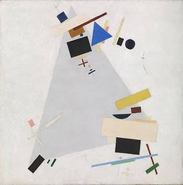 Dynamic Suprematism 1915 by Kazimir Malevich | Oil Painting Reproduction