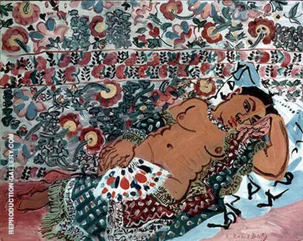 Indian Woman 1928 by Raoul Dufy | Oil Painting Reproduction