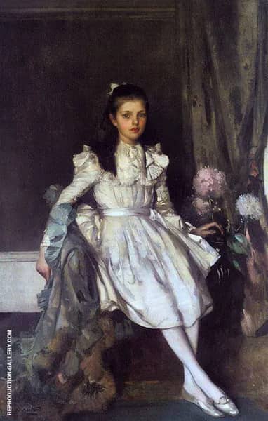 Miss Margaret McFarlane | Oil Painting Reproduction