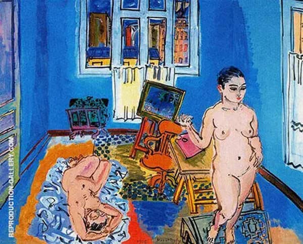 The Two Models 1930 by Raoul Dufy | Oil Painting Reproduction