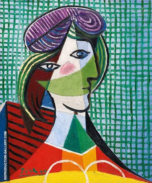Tete de Femme 1935 by Pablo Picasso | Oil Painting Reproduction