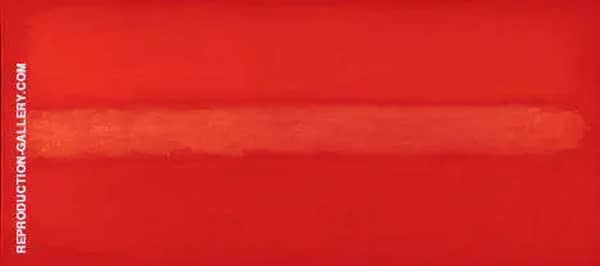 Crimson Line by Mark Rothko (Inspired By) | Oil Painting Reproduction