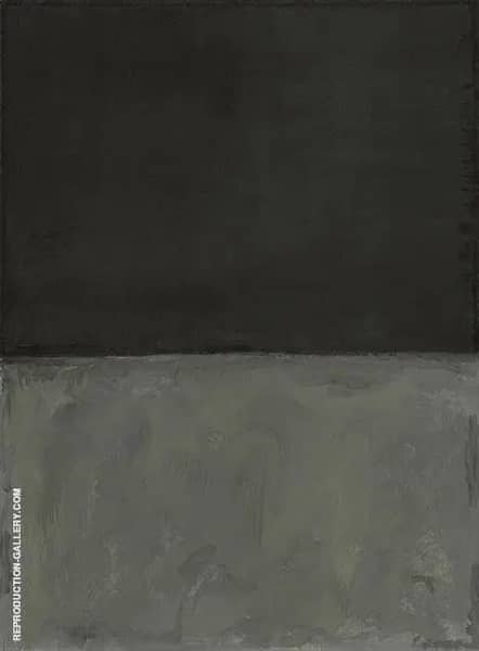 Grey and Black by Mark Rothko (Inspired By) | Oil Painting Reproduction