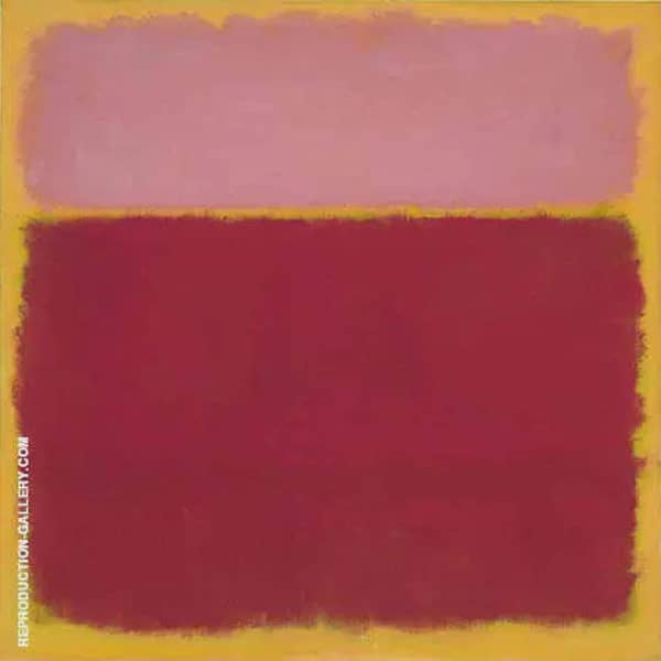 Pink over Plum Square | Oil Painting Reproduction