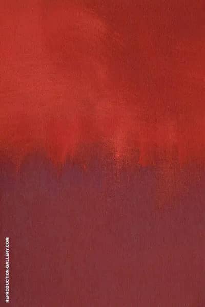 Red Over by Mark Rothko (Inspired By) | Oil Painting Reproduction