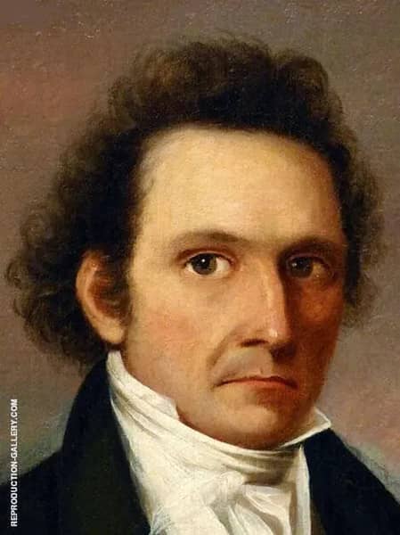 Self Portrait by John James Audubon | Oil Painting Reproduction