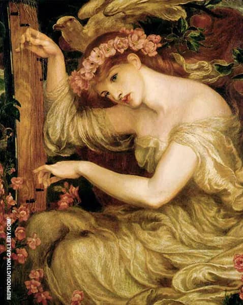 A Sea Spell 1877 by Dante Gabriel Rossetti | Oil Painting Reproduction