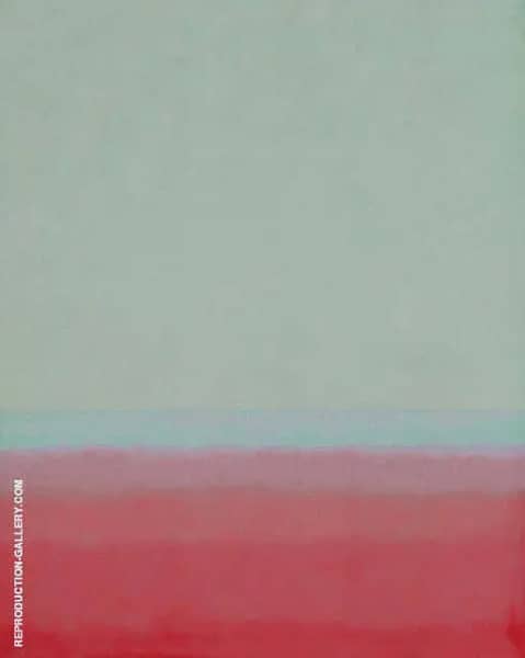 Red and Aqua by Mark Rothko (Inspired By) | Oil Painting Reproduction