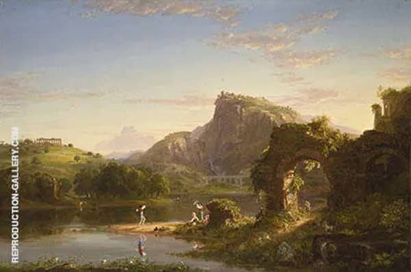 L'Allegro by Thomas Cole | Oil Painting Reproduction