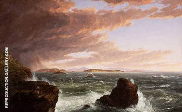 The Voyage of Life Manhood 1842 by Thomas Cole | Oil Painting Reproduction