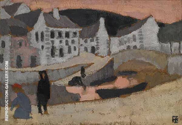 The Canal Brittany by Roger de La Fresnaye | Oil Painting Reproduction