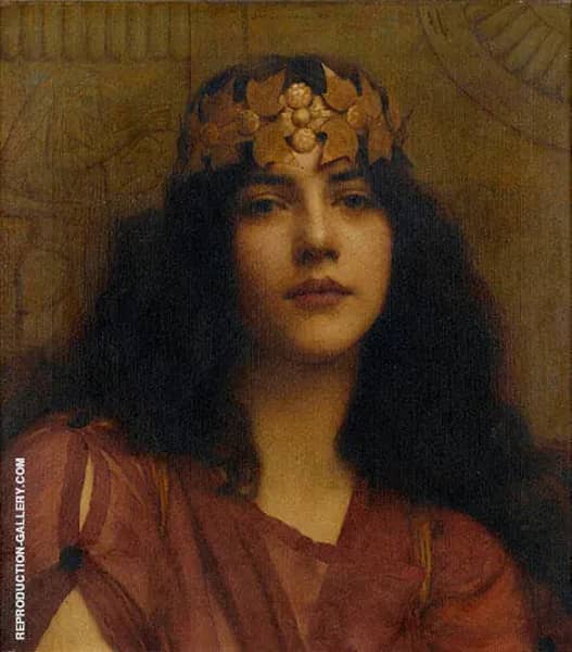 A Persian Princess by John William Godward | Oil Painting Reproduction