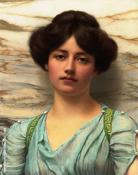 Carina 1910 by John William Godward | Oil Painting Reproduction