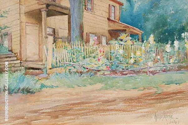 Summer Garden by Matilda Browne | Oil Painting Reproduction