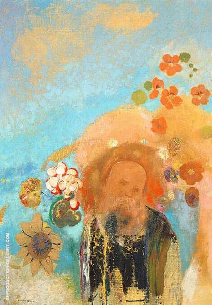 Evocation of Roussel by Odilon Redon | Oil Painting Reproduction