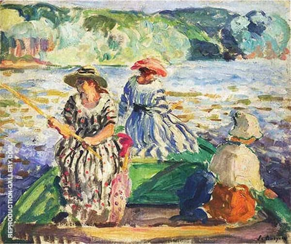 A Fishing Expedition 1929 by Henri Lebasque | Oil Painting Reproduction