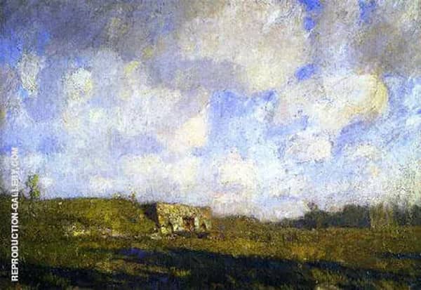 Old Limekiln by William Langson Lathrop | Oil Painting Reproduction