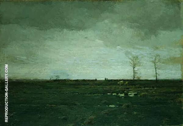 The Meadows 1897 by William Langson Lathrop | Oil Painting Reproduction