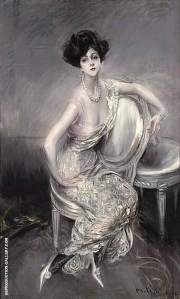 Portrait of Rita de Acosta Lydig 1911 | Oil Painting Reproduction