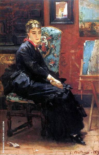 Rosina Pisani by Giovanni Boldini | Oil Painting Reproduction