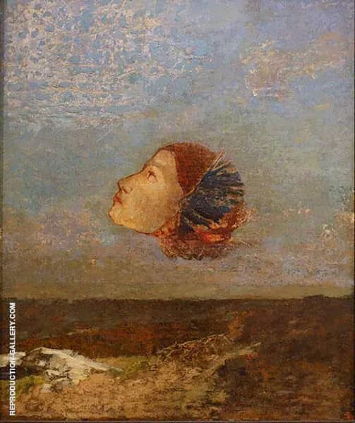 Hommage to Goya by Odilon Redon | Oil Painting Reproduction