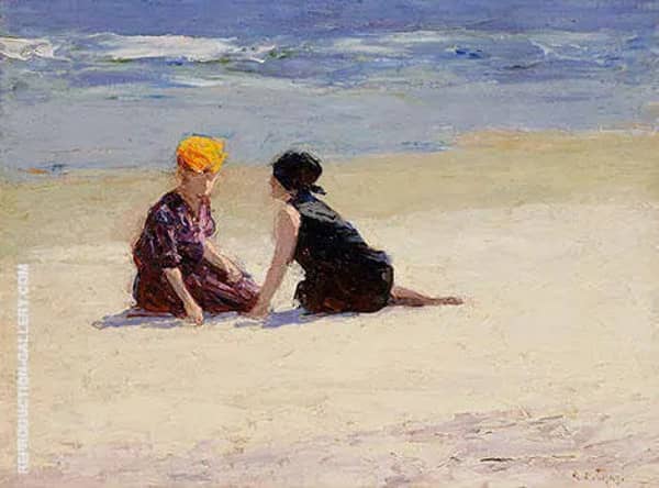 Confidences by Edward Henry Potthast | Oil Painting Reproduction