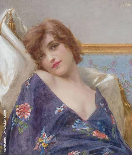 Indolence by Guillaume Seignac | Oil Painting Reproduction
