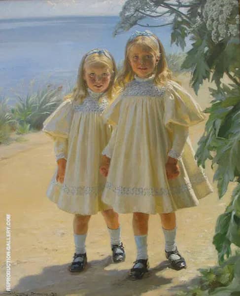 The Benzon Daughters 1897 | Oil Painting Reproduction