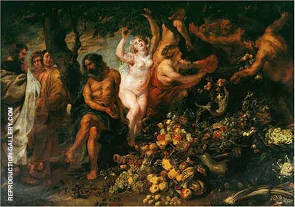 Pythagoras Advocating Vegetarianism 1618 | Oil Painting Reproduction