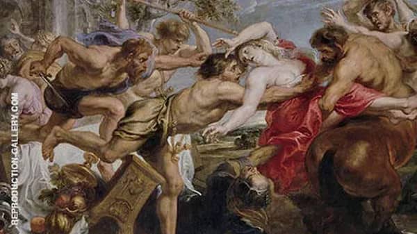The Lapiths and The Centaurs | Oil Painting Reproduction