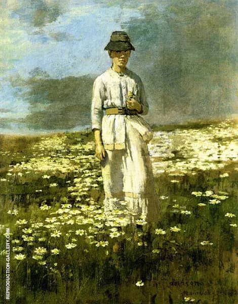 Daisy Field Nantucket 1882 | Oil Painting Reproduction