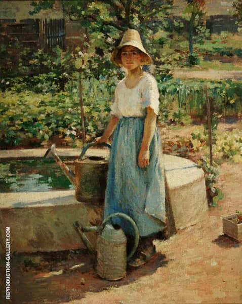Josephine in The Garden 1890 | Oil Painting Reproduction