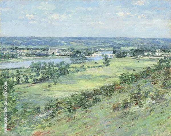 The Valley of The Seine from The Hills of Giverny 1892 | Oil Painting Reproduction