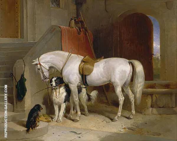 Favourites The Property of H.R.H.Prince George of Cambridge 1834 | Oil Painting Reproduction