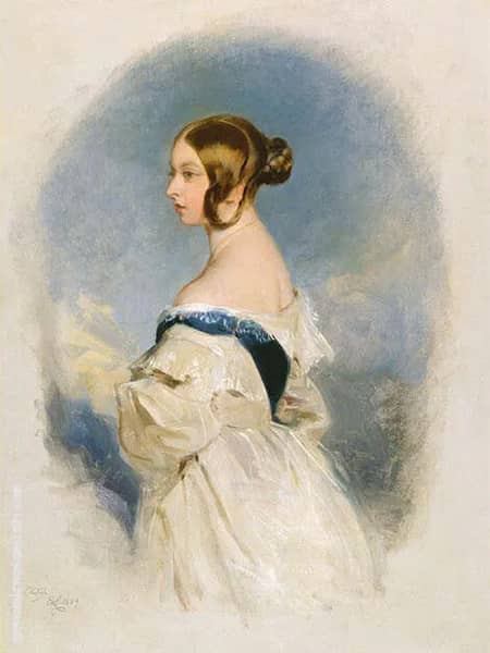 Queen Victoria by Edwin Henry Landseer | Oil Painting Reproduction